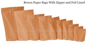 Paper coffee bags