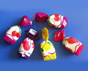 Twist wrap rolls
