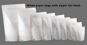 white paper bags