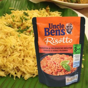 Basmati rice bags