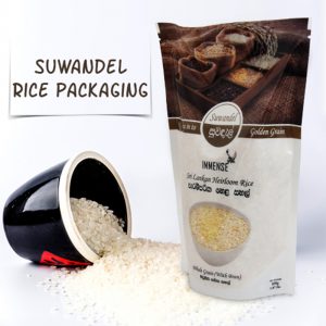 White rice bags